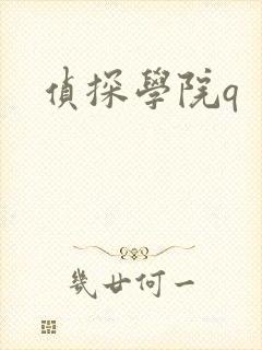 侦探学院q