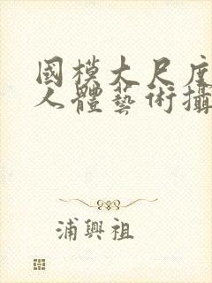 国模大尺度私拍人体艺术摄影封面