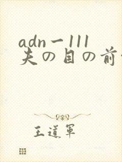 adn一111夫の目の前侵犯封面