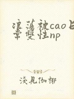 浪荡被cao日常双性np