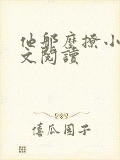 他那么撩小说全文阅读