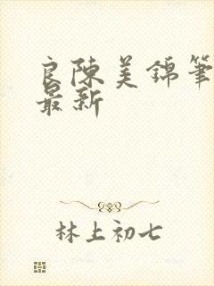 良陈美锦笔趣阁最新