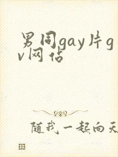 男同gay片gv网站