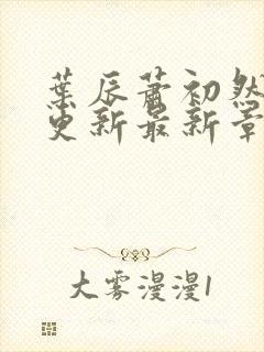 叶辰萧初然刚刚更新最新章节列表封面