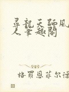 寻龙天师风尘散人笔趣阁