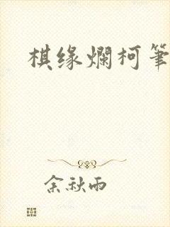 棋缘烂柯笔趣阁