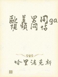 欧美男同gay视频网站