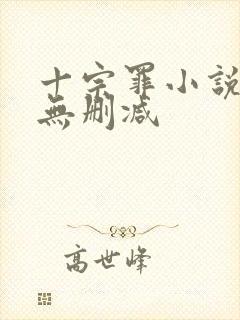 十宗罪小说全集无删减封面