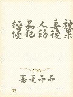 极品人妻被黑人侵犯的后果