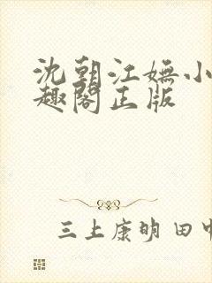 沈朝江妩小说笔趣阁正版