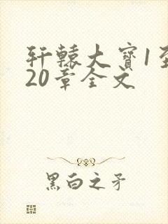 轩辕大宝1至720章全文
