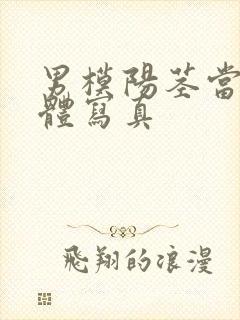 男模阳茎当众裸体写真封面