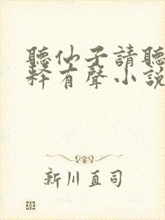 听仙子请听我解释有声小说全集封面