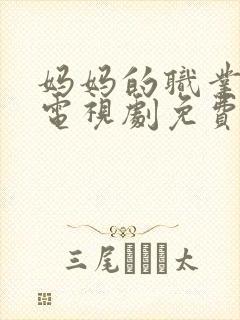 妈妈的职业韩国电视剧免费播放全集高清