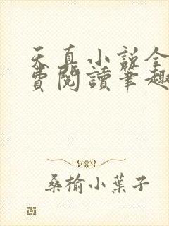 天真小说全文免费阅读笔趣阁