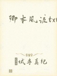 卿本风流txt