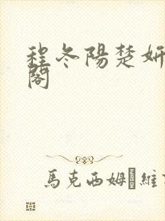 程冬阳楚妍笔趣阁