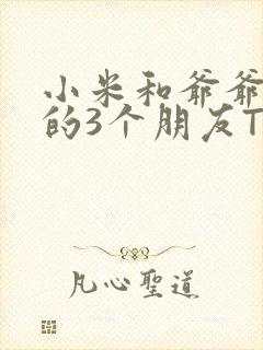 小米和爷爷和他的3个朋友TXT