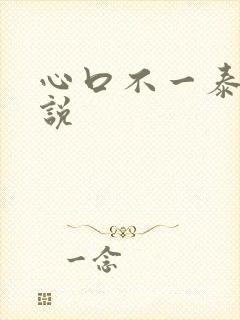 心口不一泰剧小说