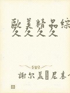 欧美精品综合久久久久久