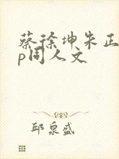 蔡徐坤朱正廷cp同人文