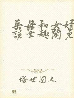 岳母和女婿的小说笔趣阁免费阅读全文封面