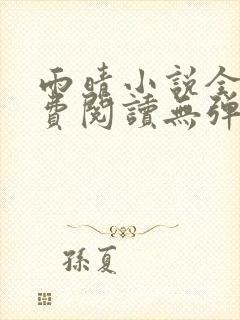 雨晴小说全文免费阅读无弹窗封面