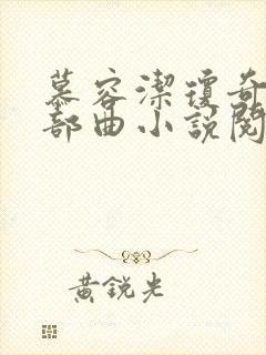 慕容洁琼奇缘四部曲小说阅读时间