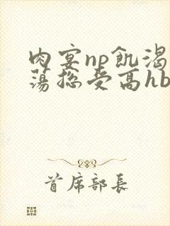 肉宴np饥渴放荡总受高hbl