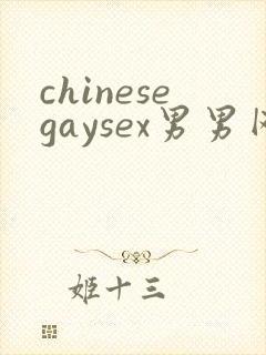 chinesegaysex男男网站'封面