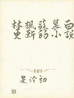 林枫苏慕白最快更新的小说