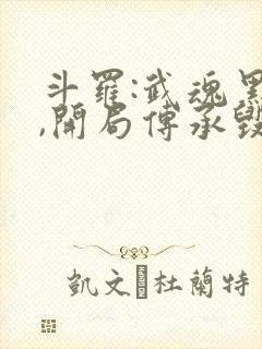 斗罗:武魂黑洞,开局传承毁灭神封面