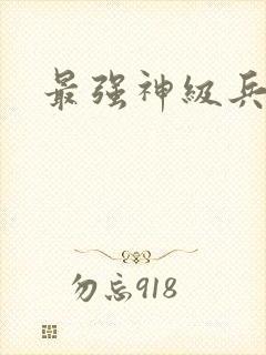 最强神级兵王封面