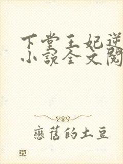 下堂王妃逆袭记小说全文阅读