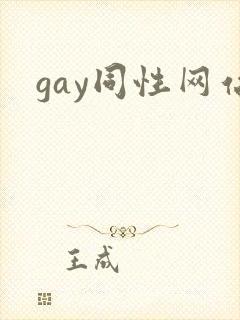 gay同性网站