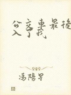 公交车最后一排入了我封面