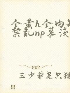 全黄h全肉短篇禁乱np慕浅浅