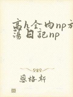 高h全肉np放荡日记np封面