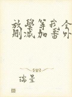 放学等我全文无删减加番外txt