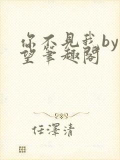 你不见我by在望笔趣阁封面