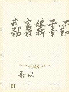 我家娘子,不对劲最新章节更新