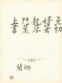 上门龙婿免费听书叶辰萧初然