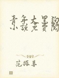 青年大黑狗by小说免费阅读全文封面