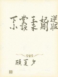 下堂王妃逆袭记小说未删版完整封面