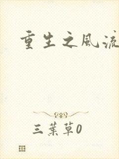 重生之风流大亨