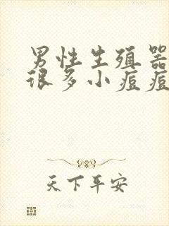 男性生殖器起了很多小痘痘是什么原因