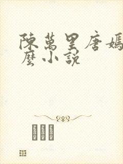 陈万里唐嫣然什么小说