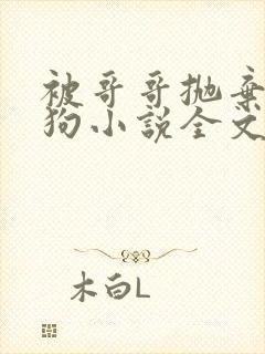 被哥哥抛弃的小狗小说全文阅读