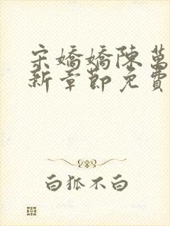 宋娇娇陈万里最新章节免费阅读3399