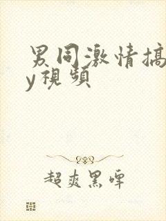 男同激情搞gay视频